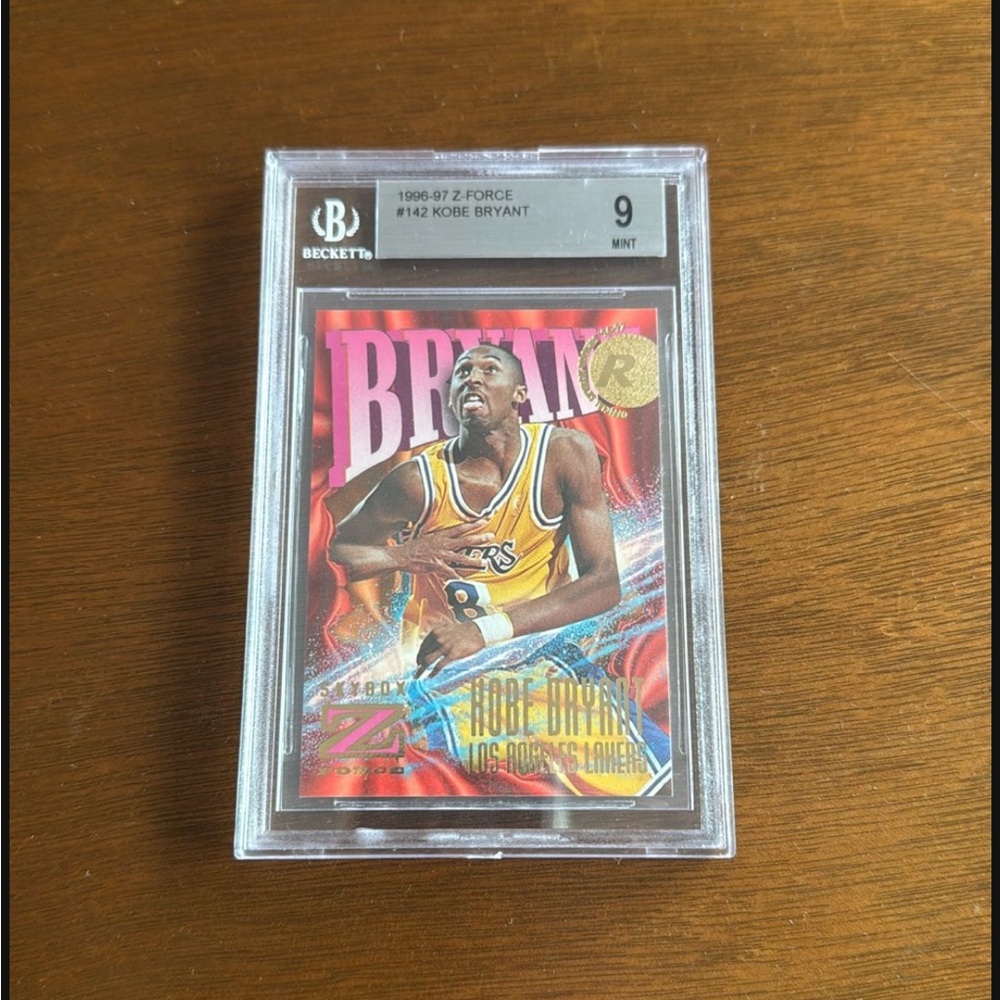 Kobe Bryant Rookie Card - Beckett 9 PSA